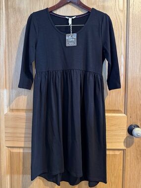 Matilda Jane Black Empire-Waist Knit Dress